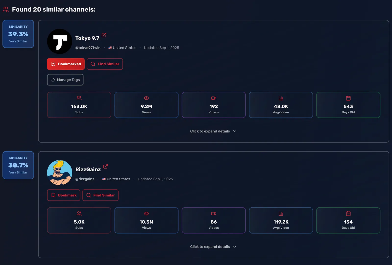 Competitor Intelligence interface preview